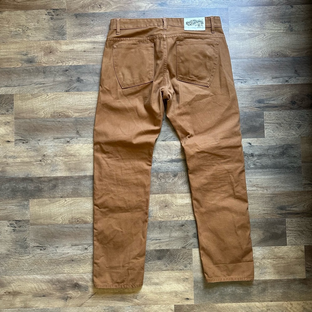 Railcar Fine Goods Flight Trousers Duck